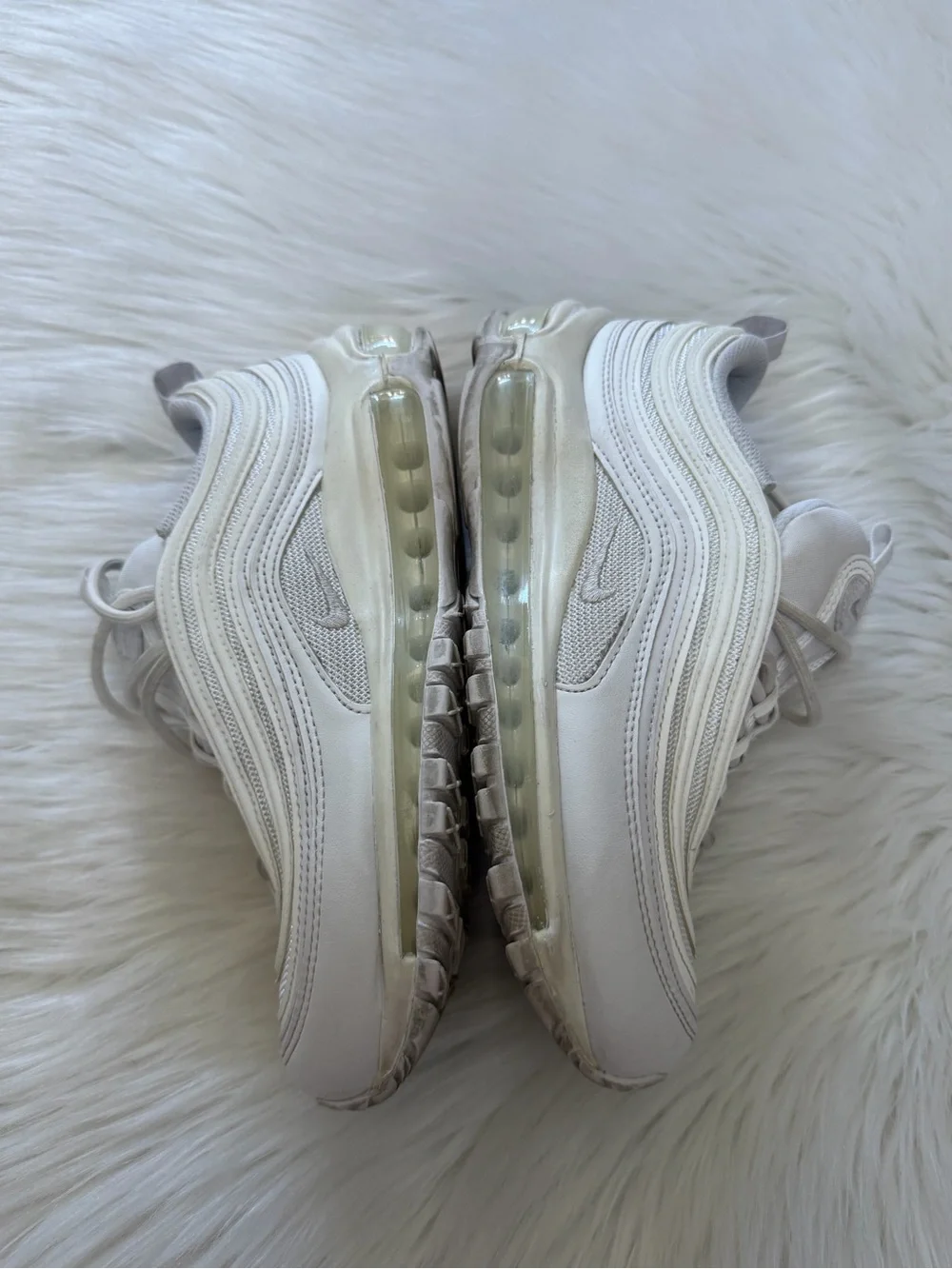 Nike Air Max 97 Off White/Cream Sneakers Sz 7